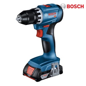 보쉬 18V 2.0Ah 충전 드릴 드라이버 (GSR18V-45) 세트 2배터리 무선