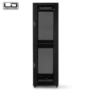 [엘디네트웍스] LD-2P2000ST 2단분리형 서버랙 2000(H) x 600(W) x 1000(D) 40U 블랙[무료배송]