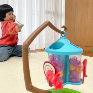 플레이몬스터 날다람쥐도둑들 슈팅 사격 보드게임