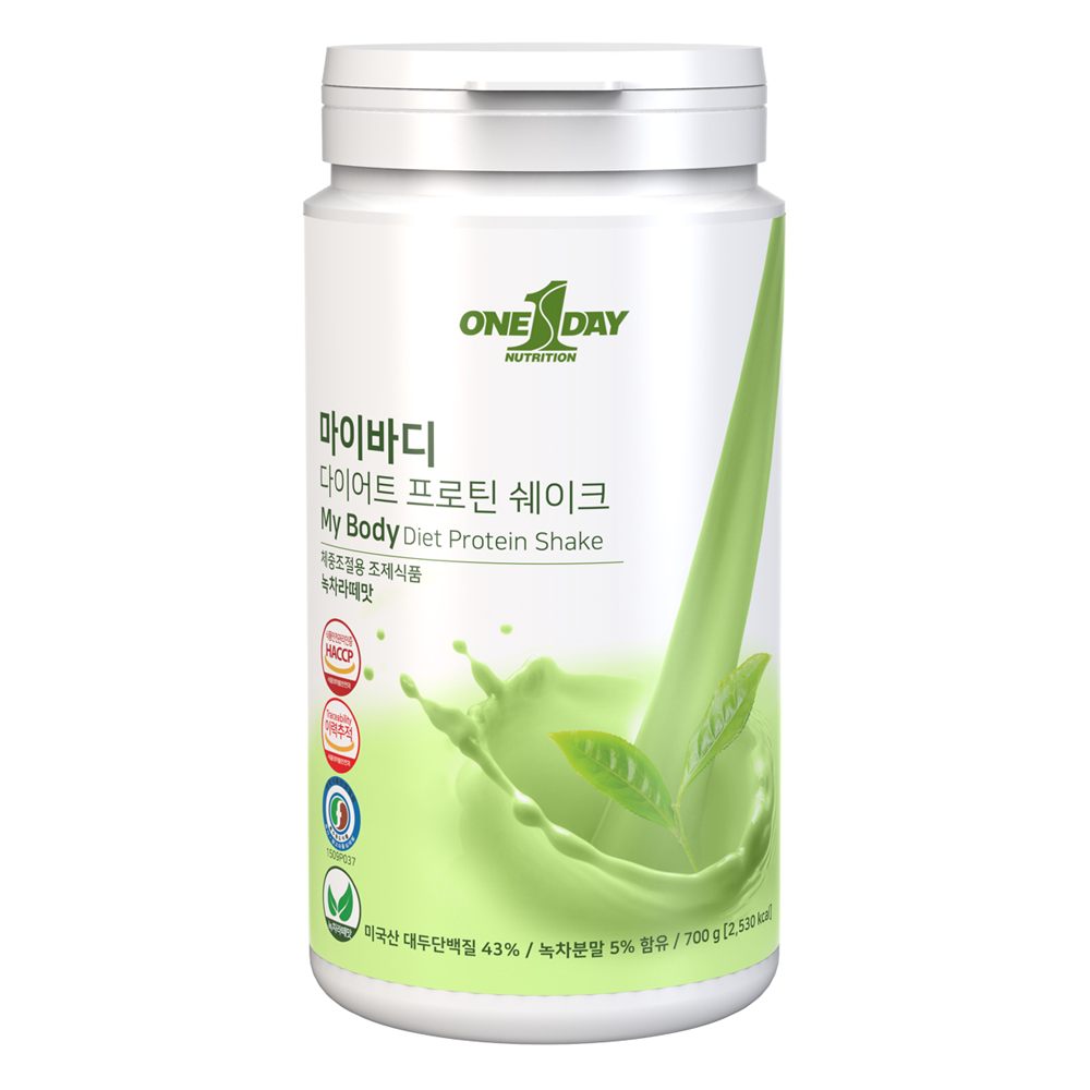 원데이뉴트리션 마이바디 다이어트 프로틴쉐이크 녹차라떼맛 성분 분석