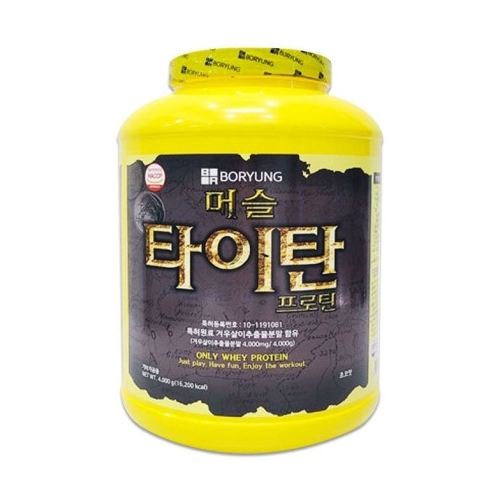 보령 머슬 타이탄 프로틴  4kg, 1개