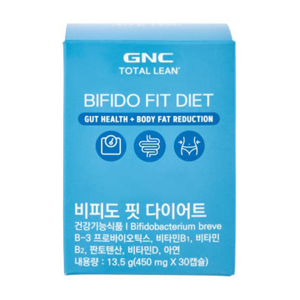 GNC 비피도 핏 다이어트 450mg x 30캡슐, 1개