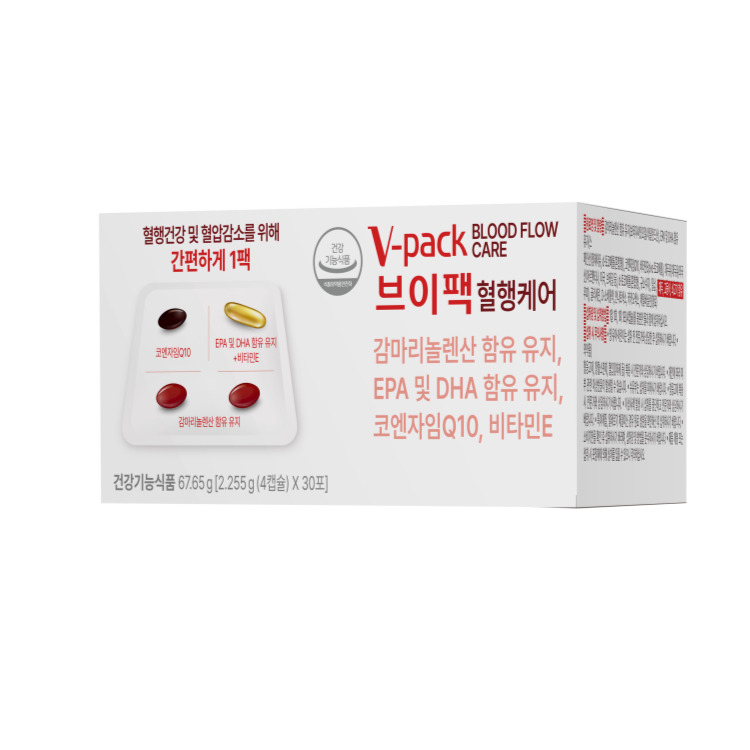 안국약품 브이팩 혈행케어 2.255g x 30포, 2개