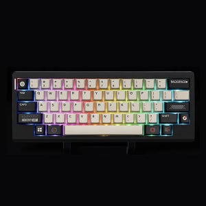 에포메이커 EPOMAKER Hack59 무선 기계식 키보드 HHKB 배열 59키 핫스왑 갓스켓 구조 QMK VIA 지원