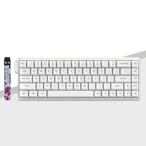 레카자르 M68 자석축 기계식 키보드 핫스왑 RGB 유선 키보드