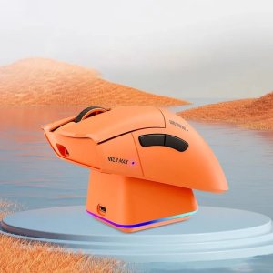 MACHENIKE L8Max 10주년 기념 4K 8K 블루투스 무선 게이밍 마우스 3950 칩 충전베이스 포함