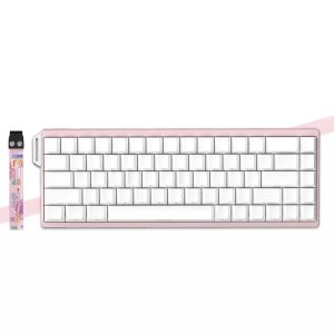 RECCAZR M68 자석축 기계식 키보드 핫스왑 RGB 유선
