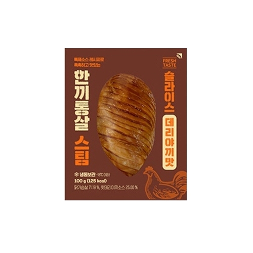 스팀 슬라이스 데리야끼맛 제품 이미지