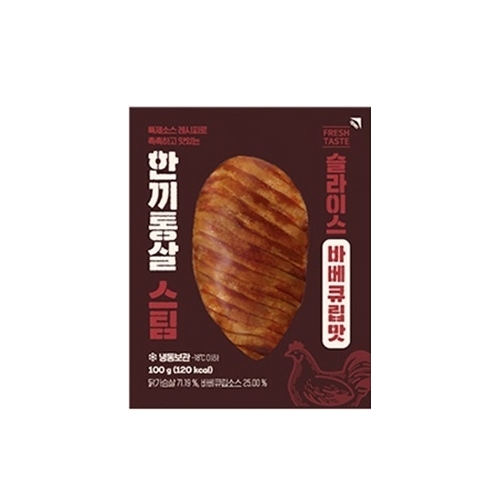 스팀 슬라이스 바베큐립맛 제품 이미지