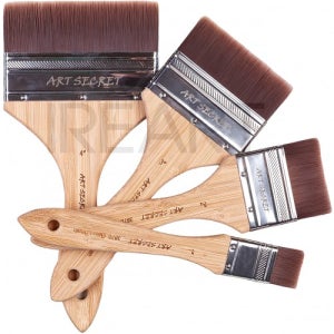아트시크릿 3870 젯소브러쉬 백붓 넓은붓 배경붓 수채화붓 아크릴붓 유화붓 낱자루