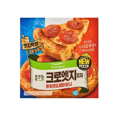 크로엣지 피자 토마토 앤 페퍼로니