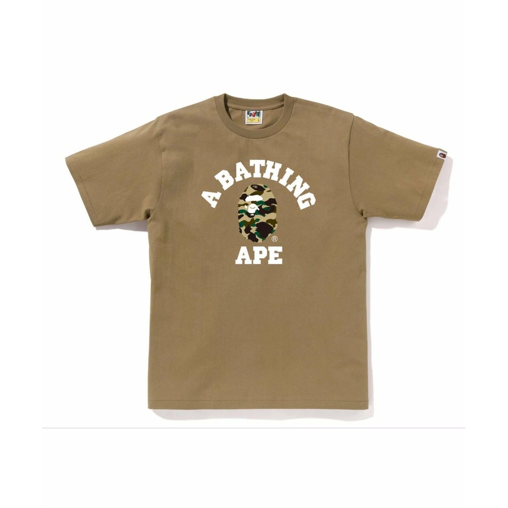 베이프 컬리지 티 BAPE COM COLLEGE TEE BAPEC 반팔티 1L25-110-007