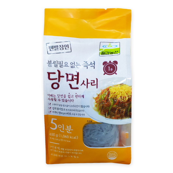 즉석 당면사리 제품 이미지