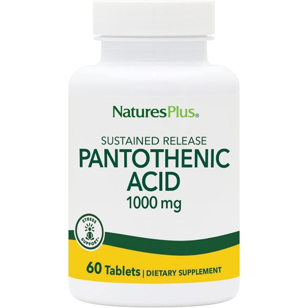 <b>네이처스플러스</b> <b>내이처스플러스</b> <b>NaturesPlus</b> 판토텐산 1000mg 60정  1개