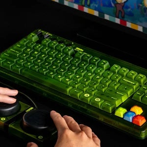 8BITDO 레트로87 기계식 키보드 Xbox 에디션 AB 슈퍼 버튼 포함
