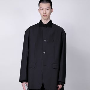 티에이치 블랙 카라리스 오버사이즈 재킷 2501 JK60 101
