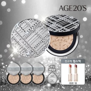 에이지투웨니스 블랙라벨 커버 쿠션(본품2+리필3+체험분+립스틱) TV상품