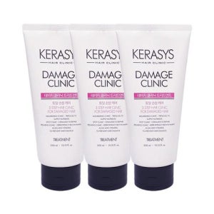 [려]케라시스 데미지 클리닉 토탈 손상케어 트리트먼트 300ml x3