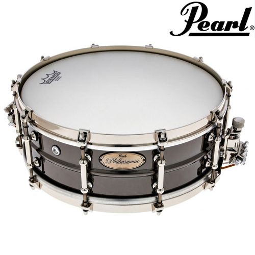 PEARL Pearl 콘서트 필하모닉 스네어드럼 14x5 Brass PHB1450