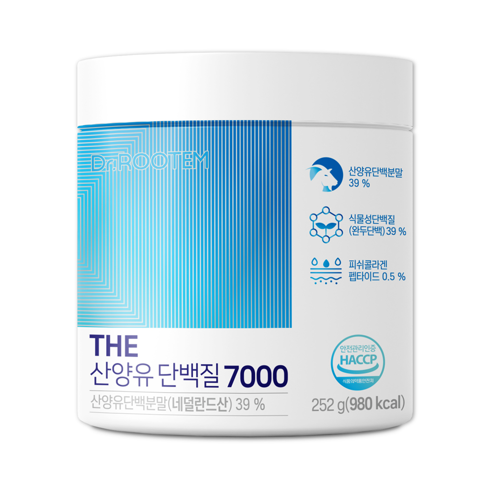 네추럴웨이 닥터루템 THE 산양유 단백질 7000  252g, 3개