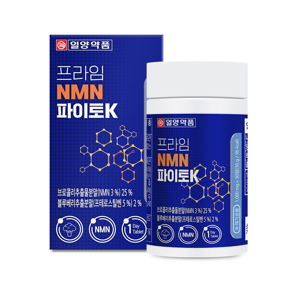 일양약품 프라임 NMN 파이토K 1000mg x 30정
