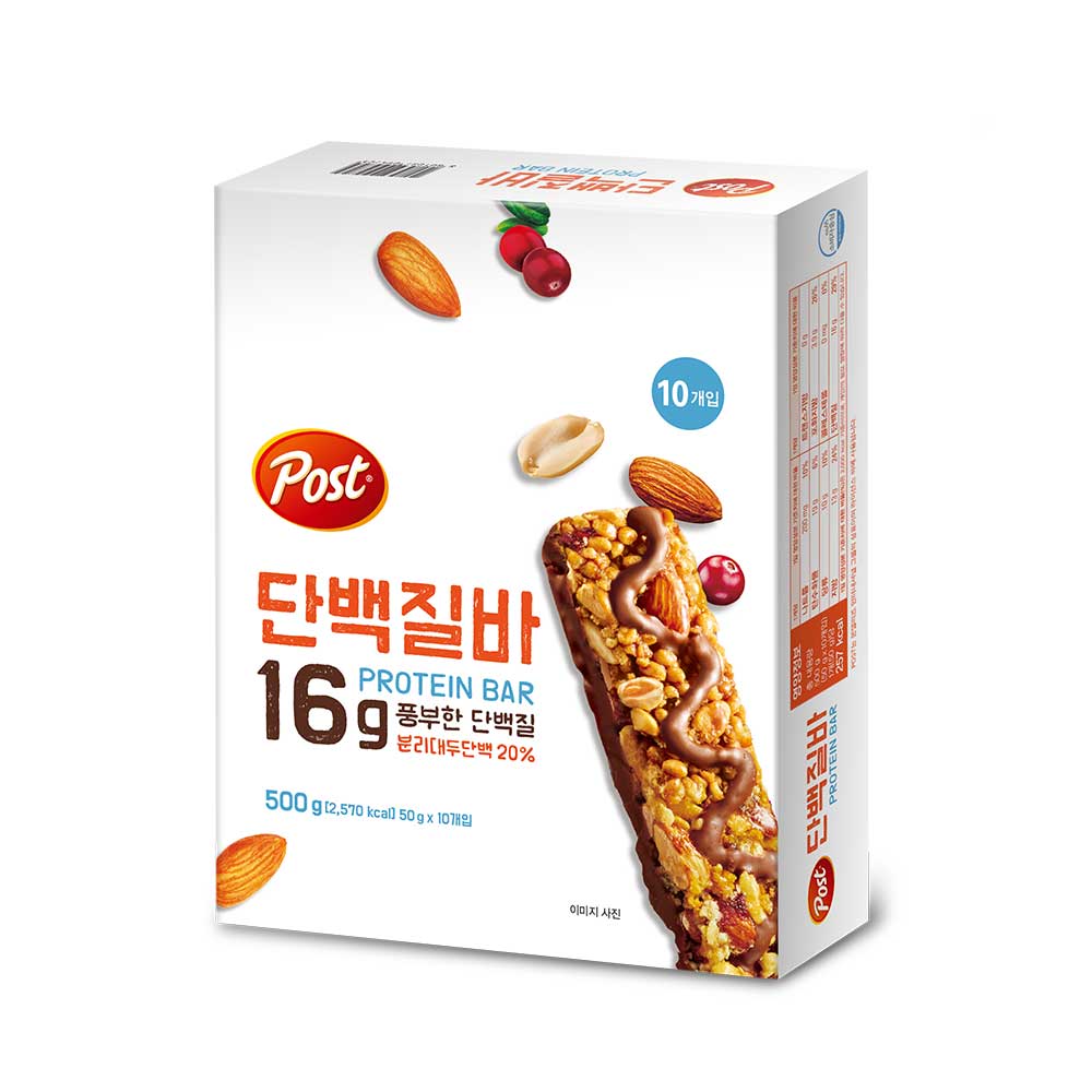 포스트 단백질바 제품 이미지