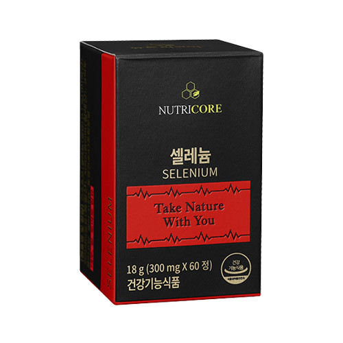 뉴트리코어 <b>셀레늄</b> 300mg x 60정, 1개