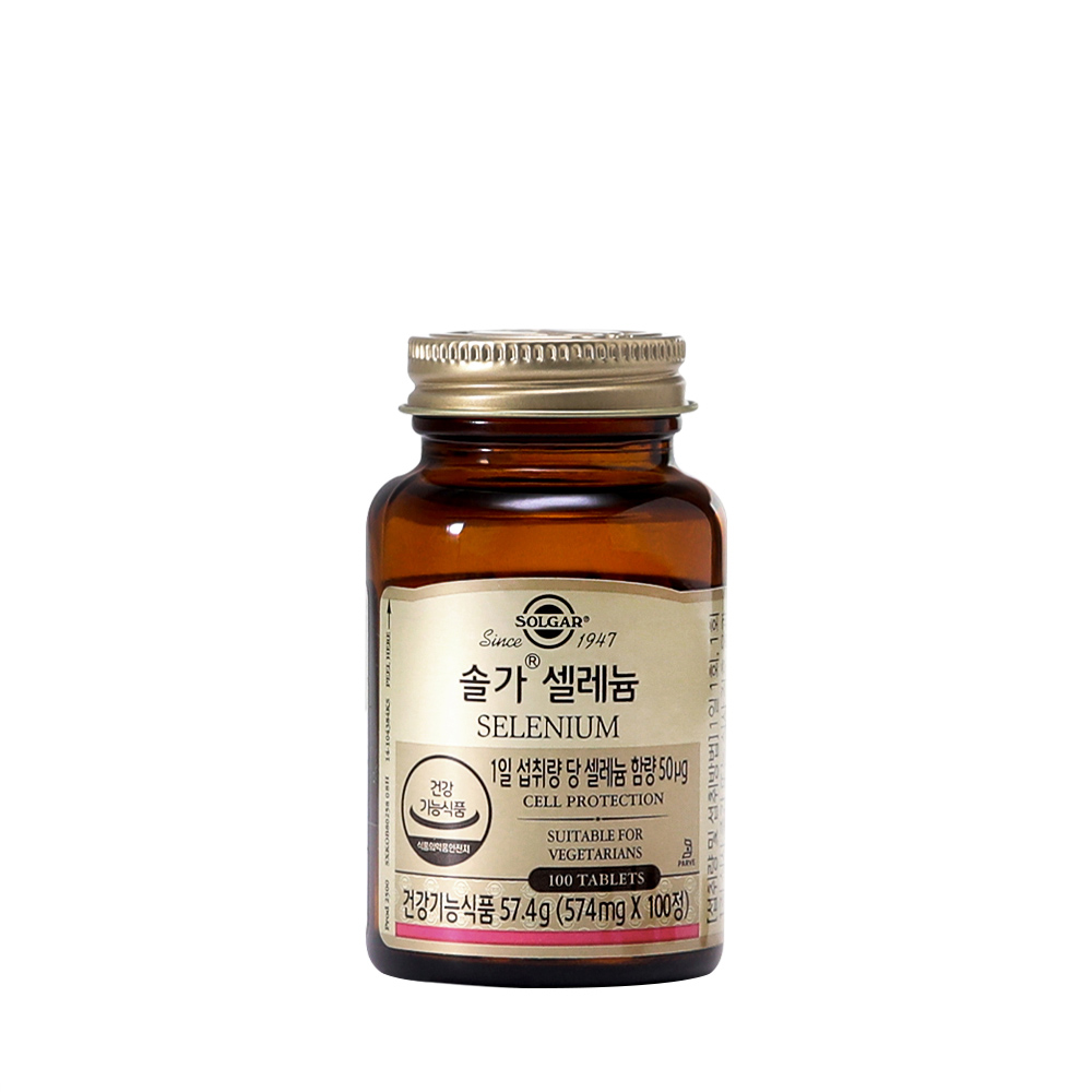 솔가 <b>셀레늄</b> 574mg x 100정, 1개