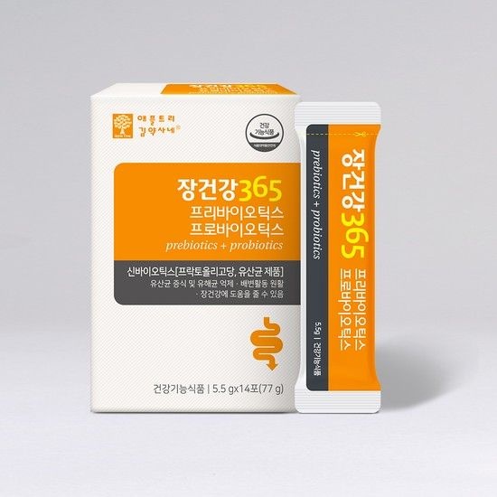 장건강365 프리바이오틱스5.5gx14포 1박스