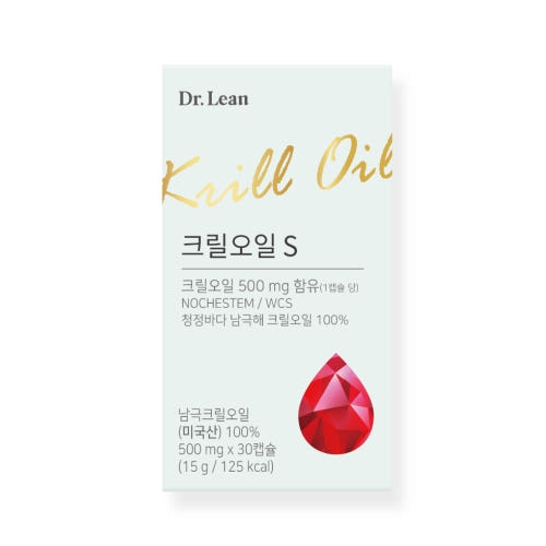 닥터린 <b>크릴오일</b> S <b>1000</b>mg x 30캡슐, 4개