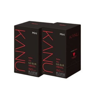 맥심 카누 미니 다크 로스트 아메리카노150T x 2개