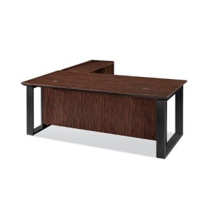 하이퍼스 피에라 흑단 책상 흑단+블랙 사이드책상 별도