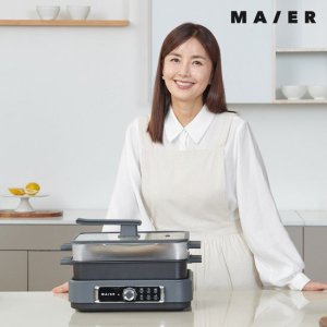 [마이어] 3 in 1 멀티쿠커 (전골팬+그릴팬+찜기) GP-001 TV상품