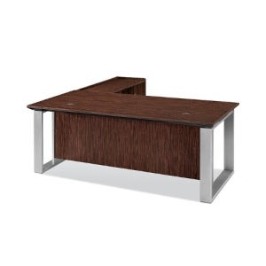 하이퍼스 피에라 흑단 책상 흑단+실버 사이드책상 별도