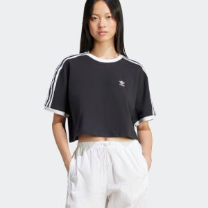 [아디다스] 3S 루즈 크롭 티 - 블랙 / JC8149 JC8149