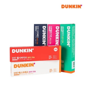 던킨 [던킨] 에스프레소 블렌드 캡슐커피 5g 100개 외 4종 택1