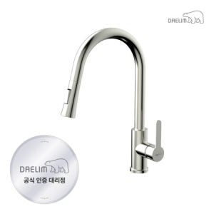 대림바스 DL-K2119SN 1홀싱크수전 / 니켈무광 DLK2119SN