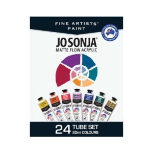 조소냐 매트 플로우 아크릴 과슈 20ml 24색 세트