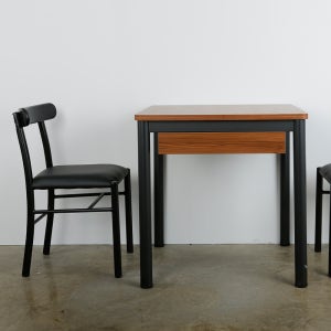 다니엘 스틸 카페 식탁 2인 사각테이블700