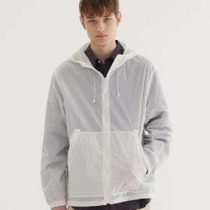 [커버낫] 패커블 경량 윈드브레이커 자켓 White CO2501JK04WH