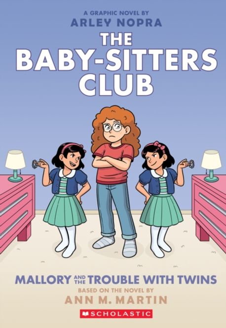 (The) Baby-sitters club . 17, Mallory and the trouble with twins 표지