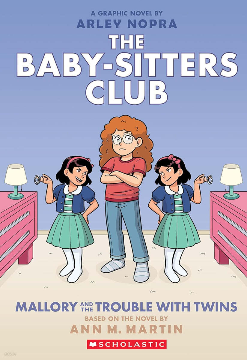 (The) Baby-Sitters Club. 17, Mallory and the trouble with twins 표지