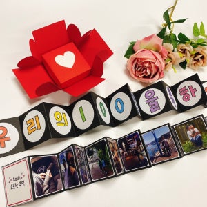 꼬마상자편지 + 미니아코디언 앨범2 사진앨범, 유아쏘러블리