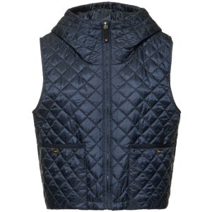 막스마라 릴리 후드 패딩 조끼 블랙 2519291024 043 25SS LILY 126838747