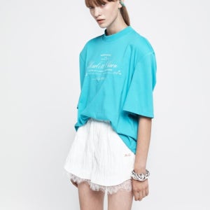 와이씨에이치 Scarlett Ohara T-Shirt Blue (R25ts11171bl)