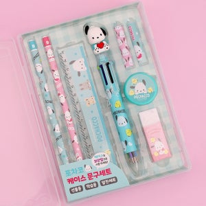 산리오캐릭터즈 케이스 문구세트 포차코 신학기선물