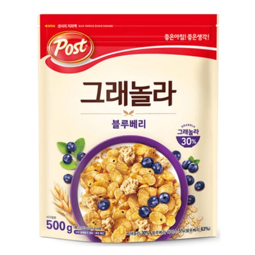 포스트 블루베리 그래놀라 제품 이미지