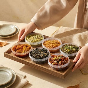 이거면 끝! 한식대가의 반찬 3종 골라담기 건강식, 한식대가의 다온정가(밥꽃)