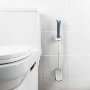 디허브 써니 청소도구걸이 화이트 대걸레 밀대 무타공 흡착 화장실정리 욕실정리 욕실홀더 화장실청소도구