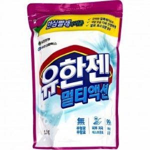 유한젠 멀티액션 1.1kg(리필) 표백 살균 D